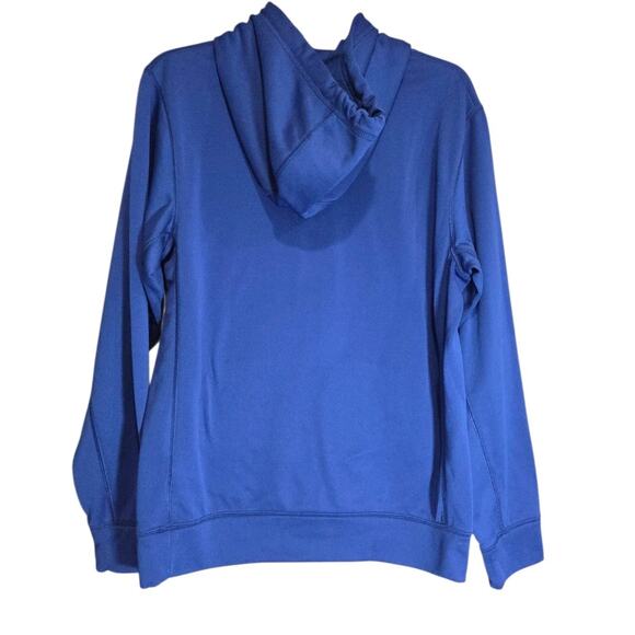 Nike Chicago Cubs Men's Hoodie Small Blue Red Spell Out Pockets Therma Fit - Picture 2 of 6